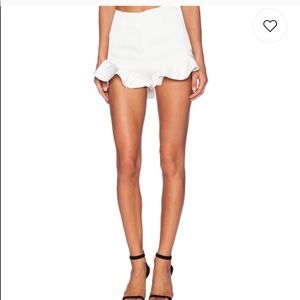 brand new keepsake white skort!